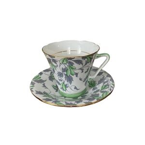 A.B.J Grafton China, Made in England, “Ashley” Tea Cup & Saucer